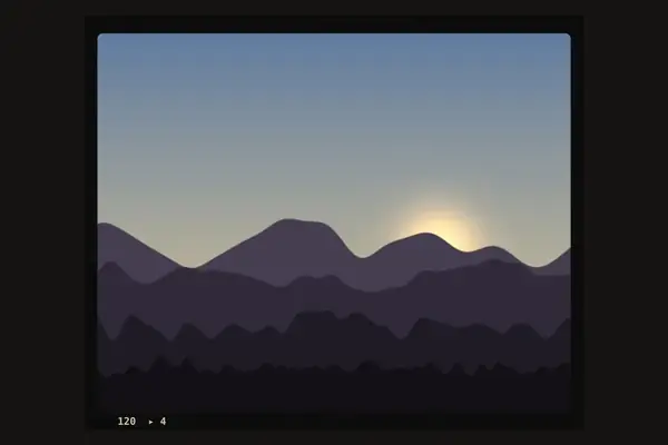 120 film border, 6x7 overlay preview
