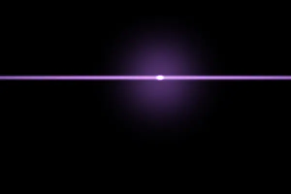 Purple anamorphic flare streak overlay preview