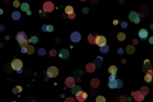 Multicolour festive bokeh overlay preview