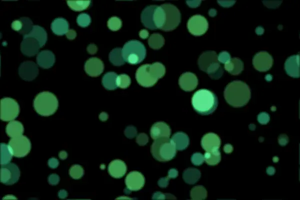 Green bokeh overlay preview