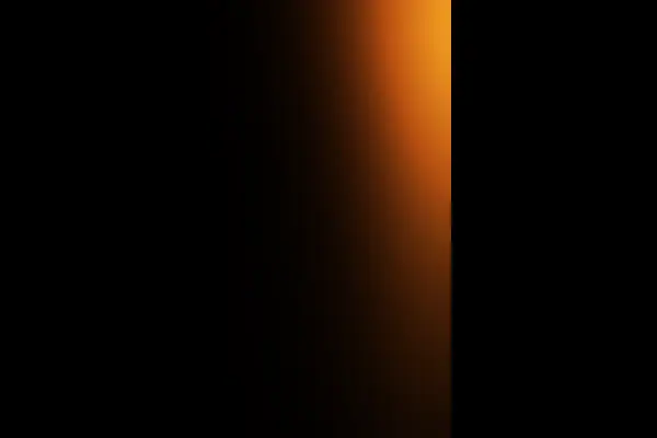 Vertical orange light leak (9:16) overlay preview
