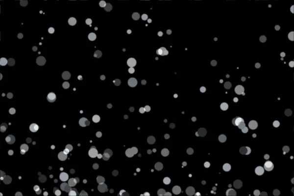 White snow bokeh overlay preview